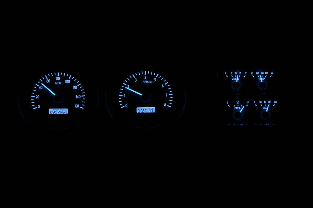 1968 Chevy Camaro with Console Gauges VHX Instruments