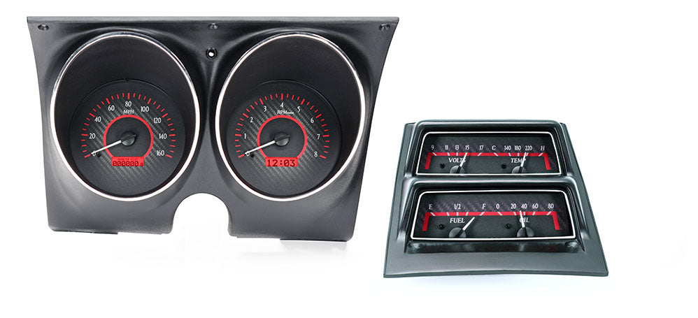 1968 Chevy Camaro with Console Gauges VHX Instruments