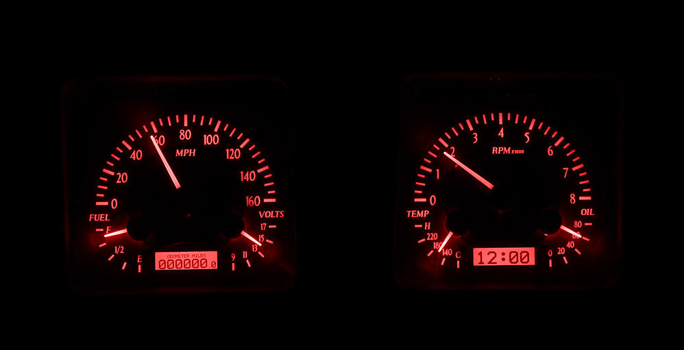1969 Chevy Camaro VHX Instruments