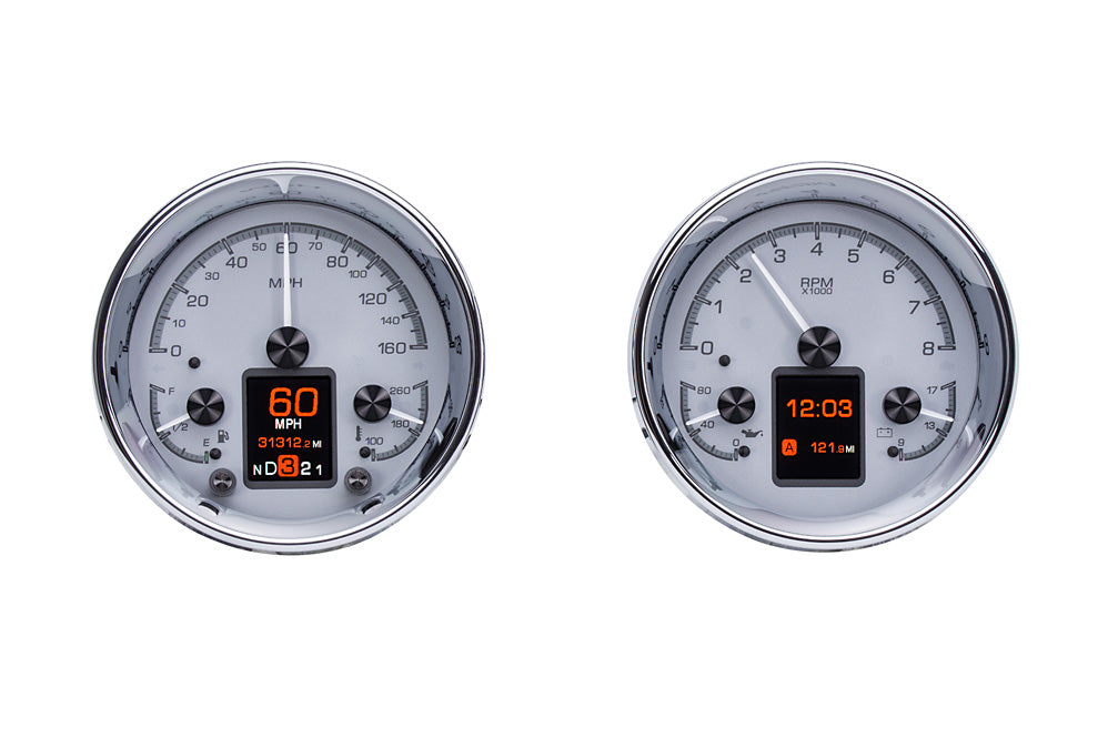 Dakota Digital Universal Dual 5.4" Round, Analog HDX Gauges