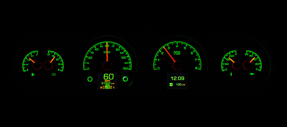 1964-67 Pontiac GTO/LeMans/Tempest HDX Instruments