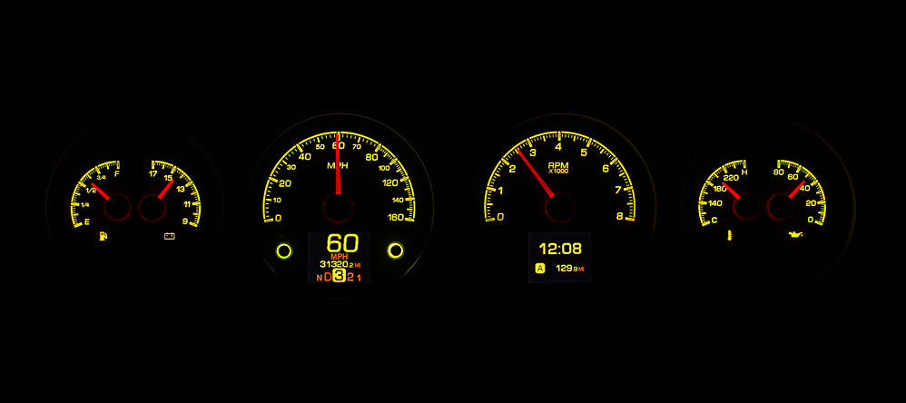 1964-67 Pontiac GTO/LeMans/Tempest HDX Instruments