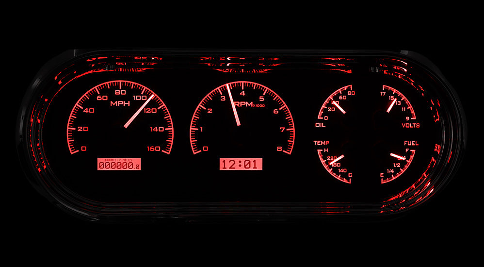 1963-65 Chevy Nova VHX Analog Instruments
