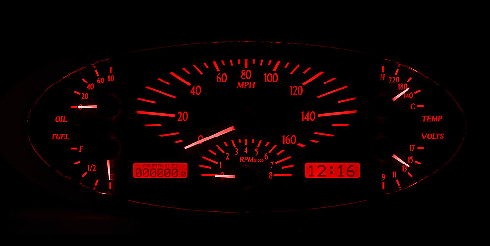 1932 Ford Car VHX Gauge System