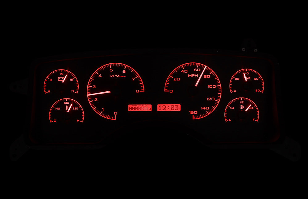 1990-93 Ford Mustang VHX Instruments