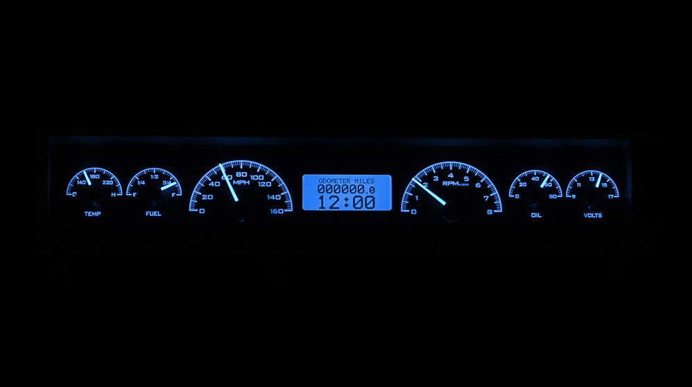 1966-67 Ford Fairlane Dakota Digital VHX Instruments