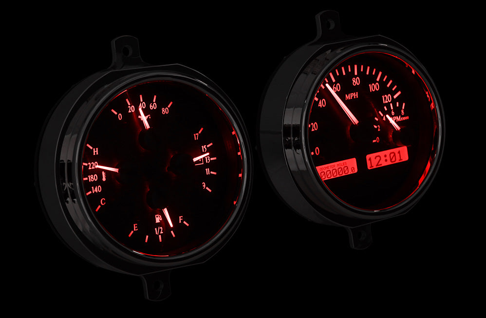1951-52 Ford Pickup Dakota Digital VHX Instruments