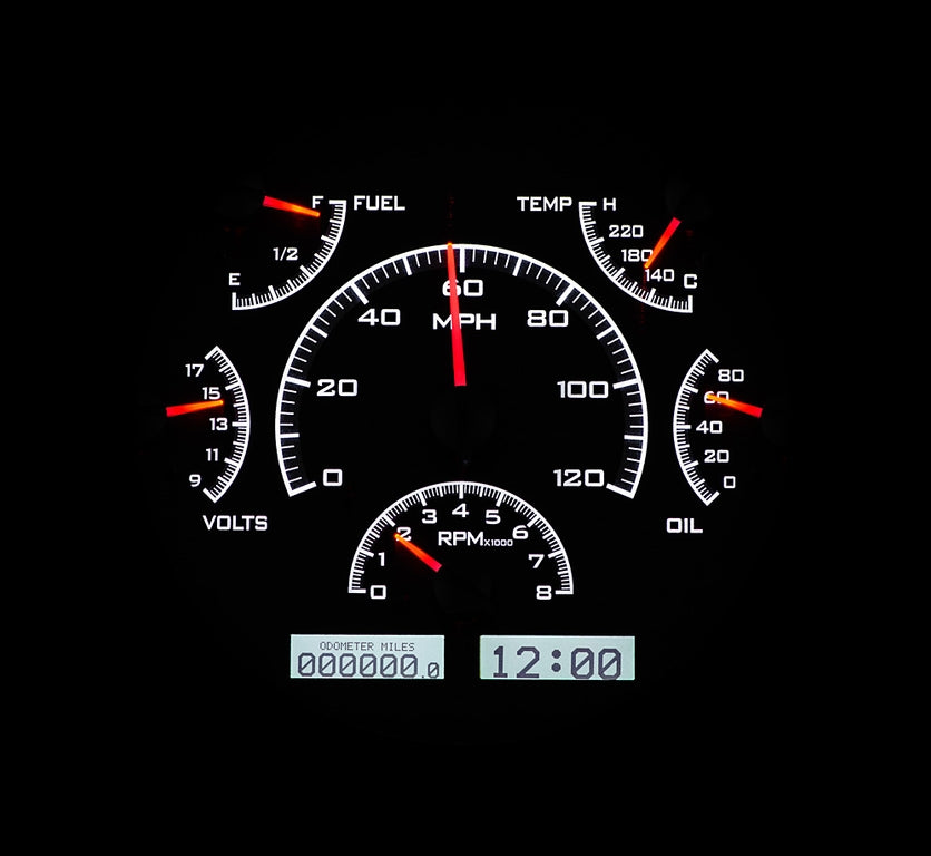 1966-77 Ford Bronco Dakota Digital VHX Instruments