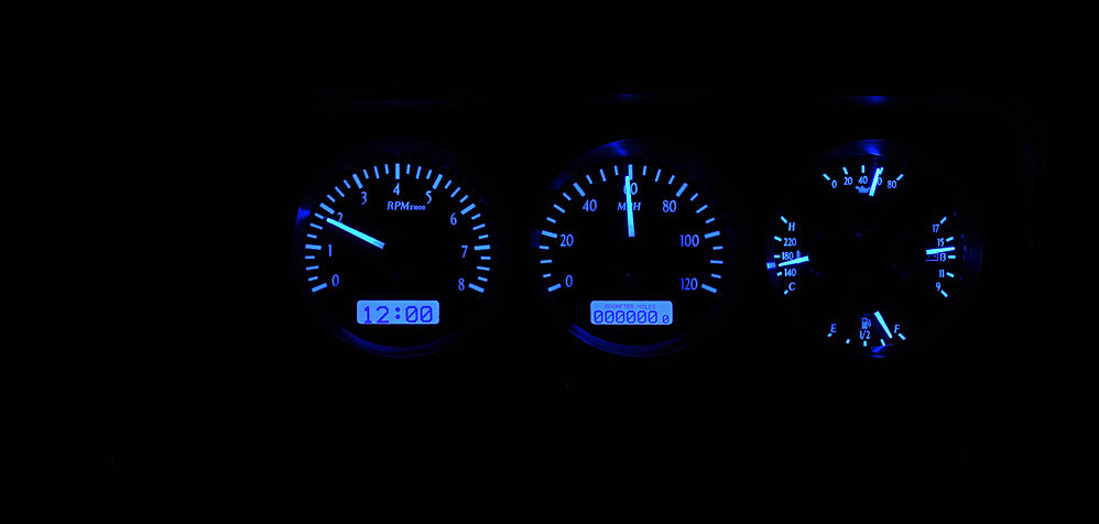 1973-85 Jeep Wagoneer and J Trucks Dakota Digital VHX Instruments