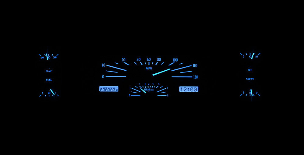 1961-63 Lincoln Continental Dakota Digital VHX Gauges