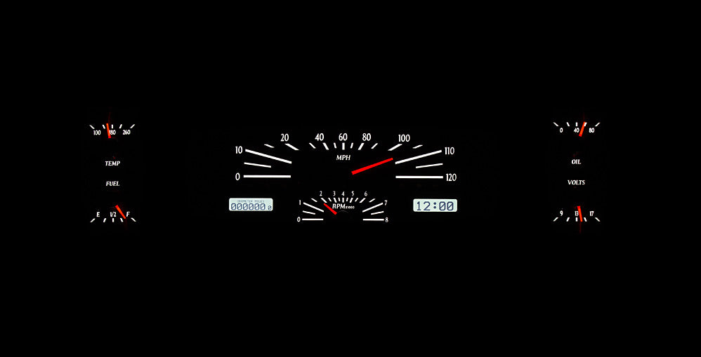 1961-63 Lincoln Continental Dakota Digital VHX Gauges