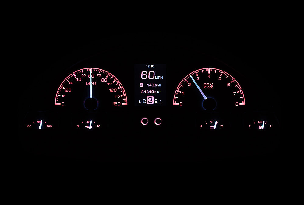 1956 Ford Pickup Dakota Digital HDX Gauges