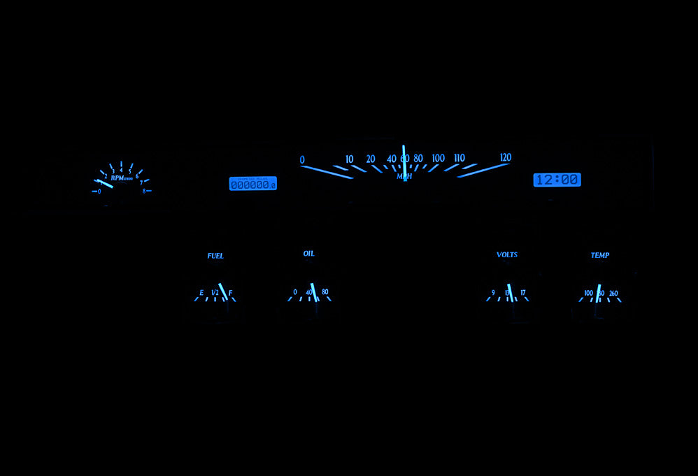 1964-65 Lincoln Continental Dakota Digital VHX Instruments