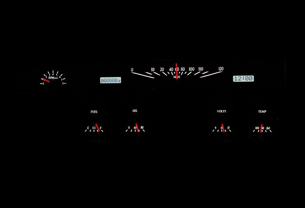 1964-65 Lincoln Continental Dakota Digital VHX Instruments