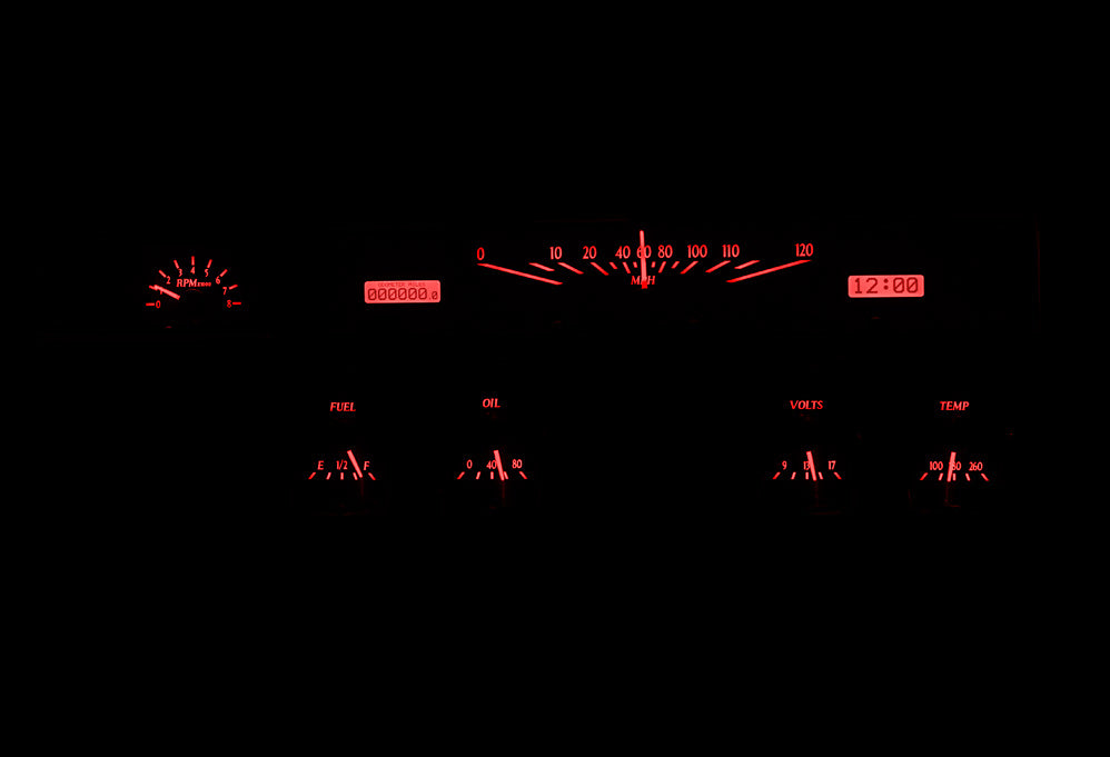 1964-65 Lincoln Continental Dakota Digital VHX Instruments
