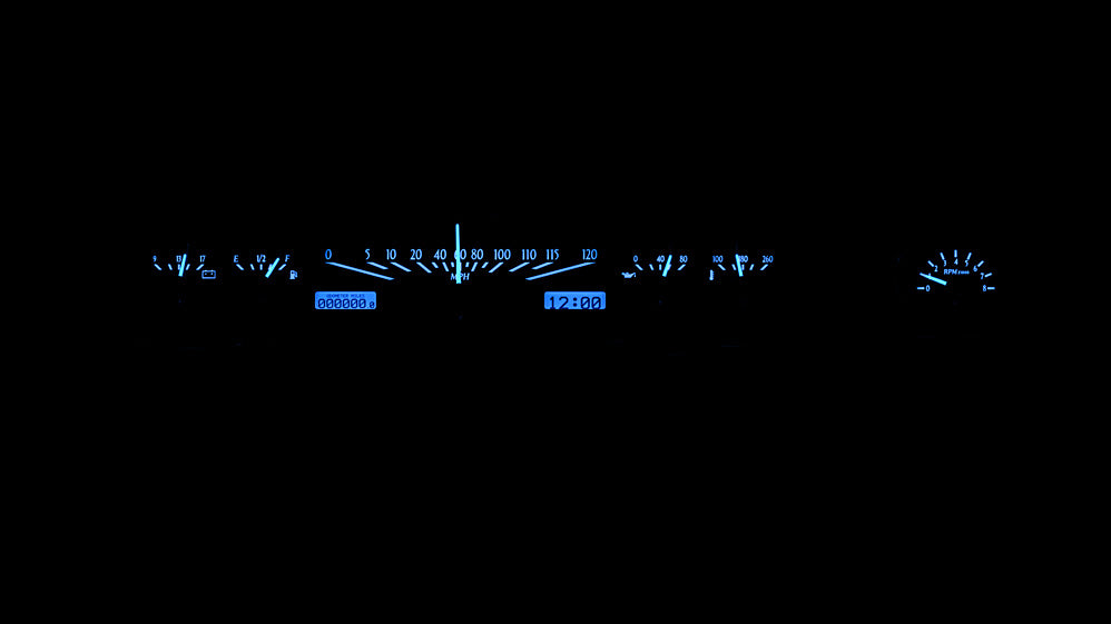 1960 Ford Galaxie Dakota Digital VHX Instruments