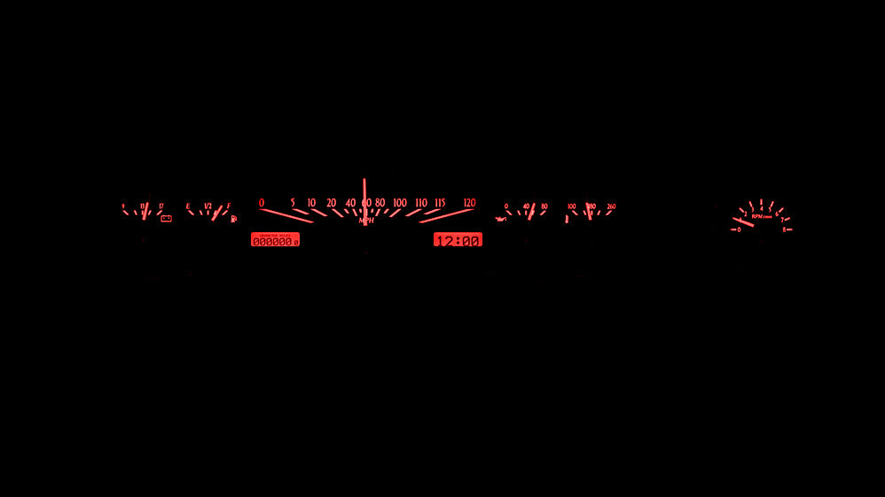 1960 Ford Galaxie Dakota Digital VHX Instruments