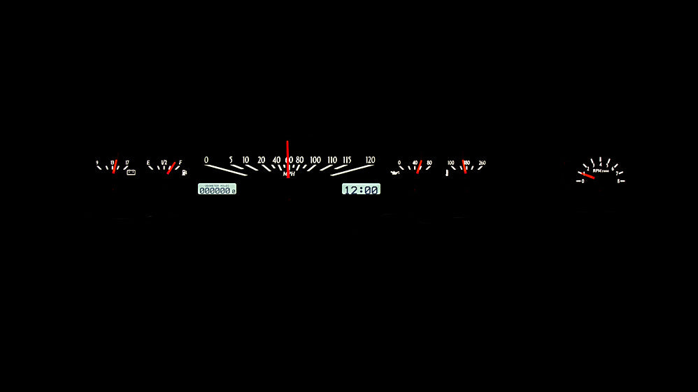 1960 Ford Galaxie Dakota Digital VHX Instruments