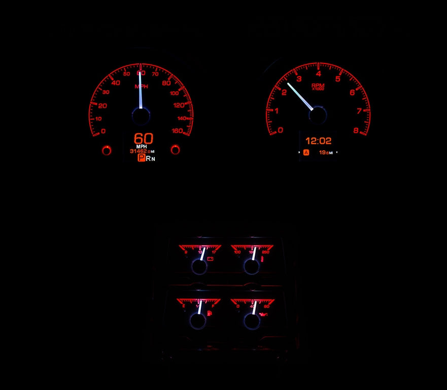 1968 Chevy Camaro with Console Gauges HDX Instruments