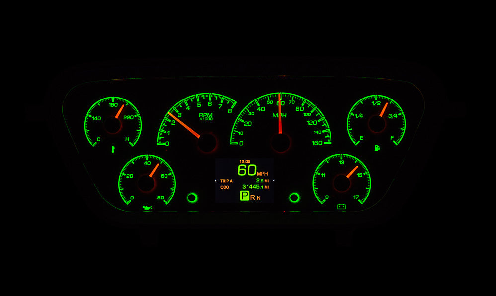 1953-55 Ford Pickup Dakota Digital HDX Instruments