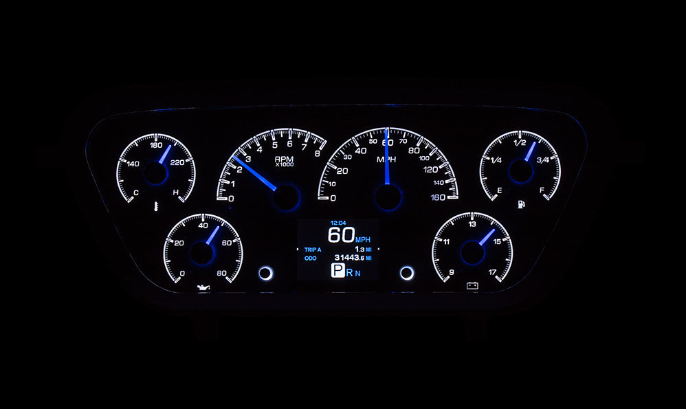 1953-55 Ford Pickup Dakota Digital HDX Instruments