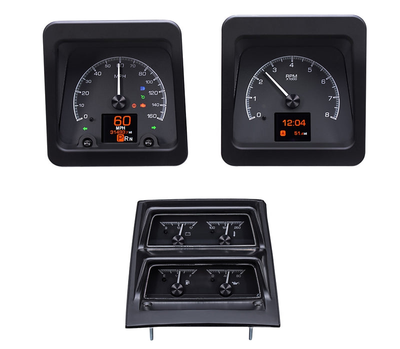 1969 Chevy Camaro with Console Gauges, HDX Instruments