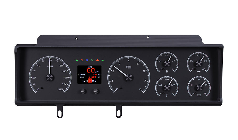 1970-72 Chevy Malibu/non SS Chevelle/El Camino HDX Instruments