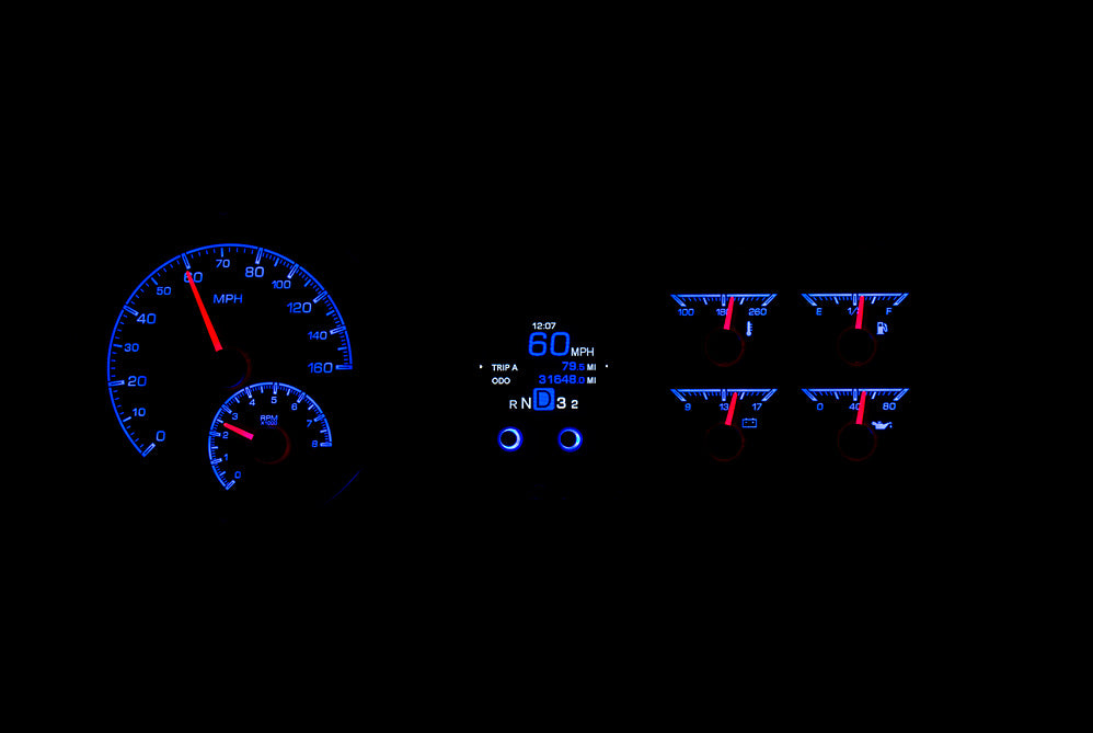 1953-54 Chevy Car HDX Instruments