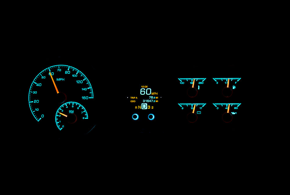 1953-54 Chevy Car HDX Instruments