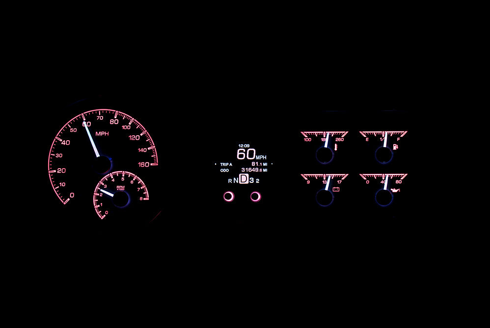 1953-54 Chevy Car HDX Instruments