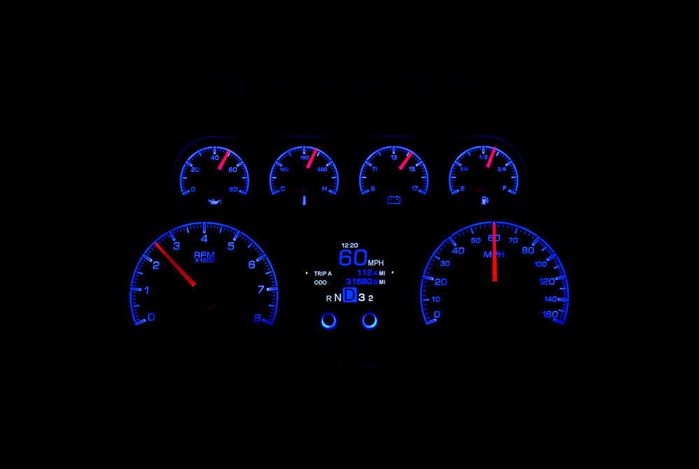 1988-94 Chevy/GMC Pickup/SUV HDX Instruments