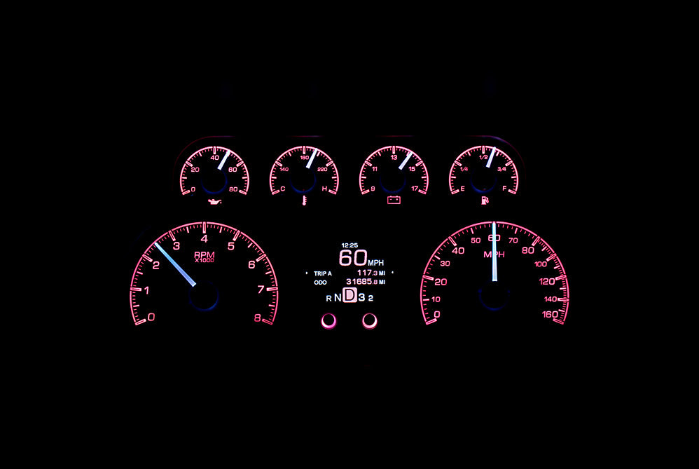 1988-94 Chevy/GMC Pickup/SUV HDX Instruments