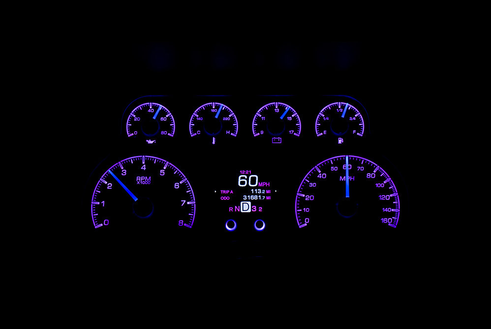 1988-94 Chevy/GMC Pickup/SUV HDX Instruments