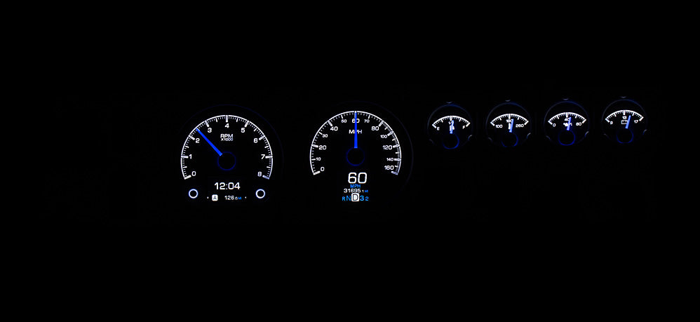 1968- 70 Dodge Charger, Super Bee, Coronet R/T, 1970 Plymouth GTX and Road Runner Digital HDX Gauges