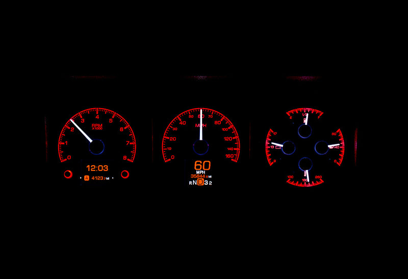 1973-79 Ford Pickup, 78-79 Bronco Digital HDX Gauges