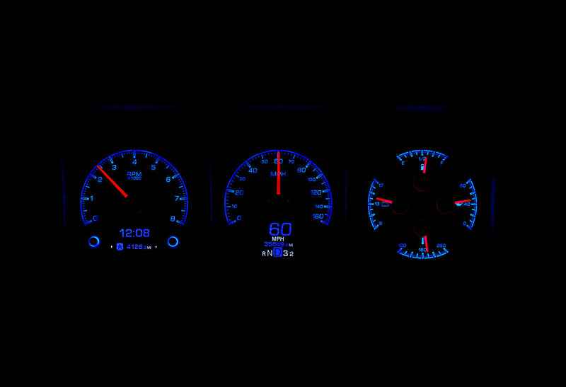 1973-79 Ford Pickup, 78-79 Bronco Digital HDX Gauges