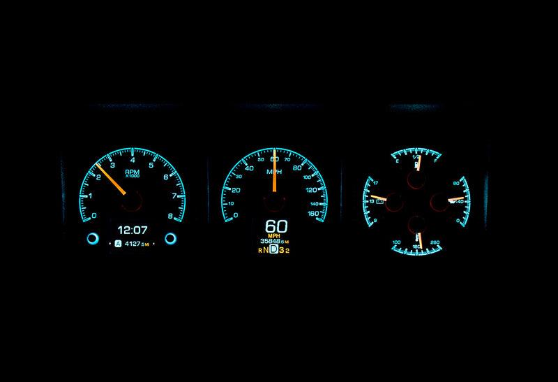 1973-79 Ford Pickup, 78-79 Bronco Digital HDX Gauges