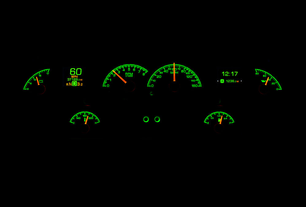 1958 Chevy Impala HDX Instruments