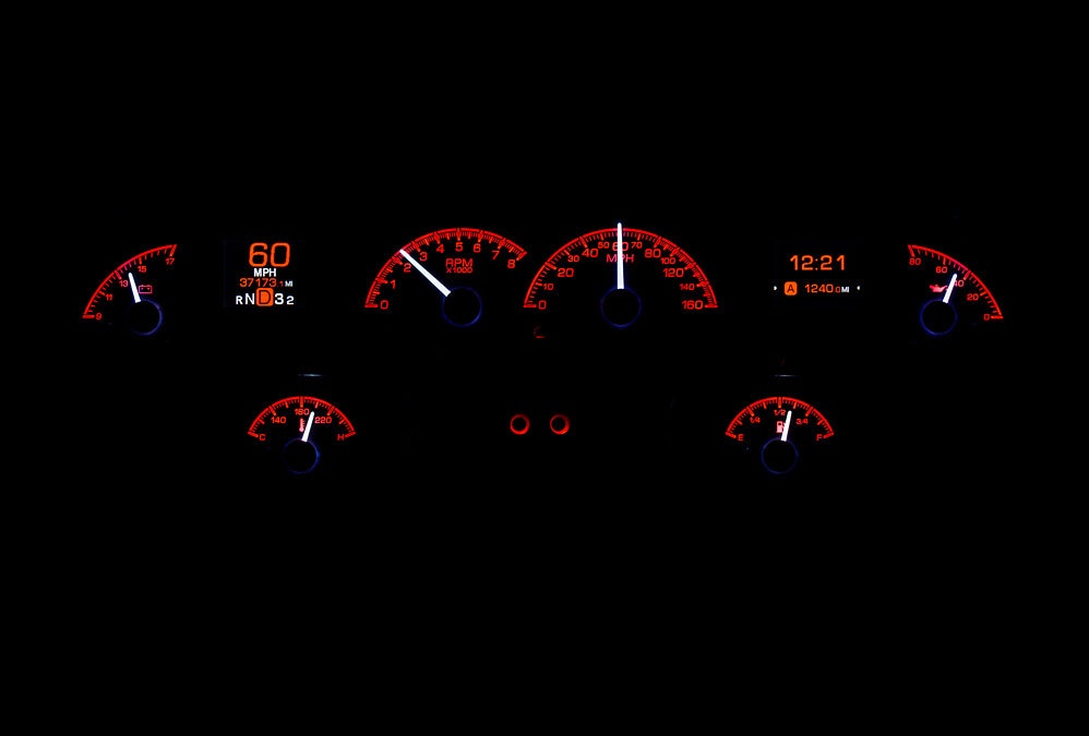 1958 Chevy Impala HDX Instruments