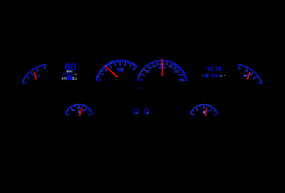 1958 Chevy Impala HDX Instruments