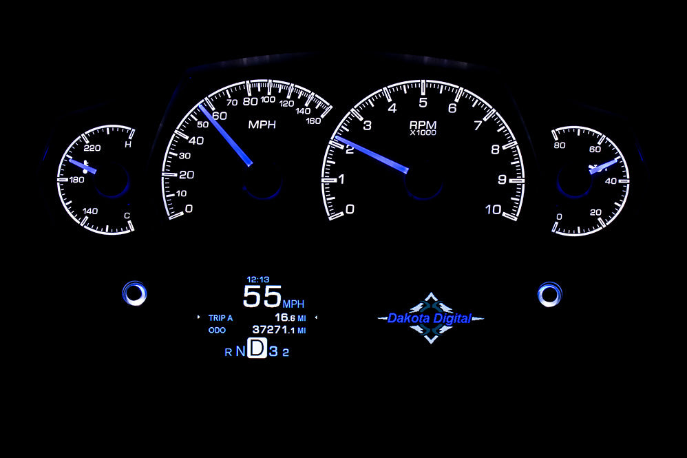 Dakota Digital Universal Competition Analog HDX Gauges