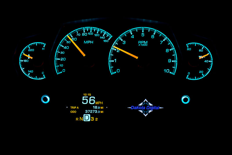 Dakota Digital Universal Competition Analog HDX Gauges