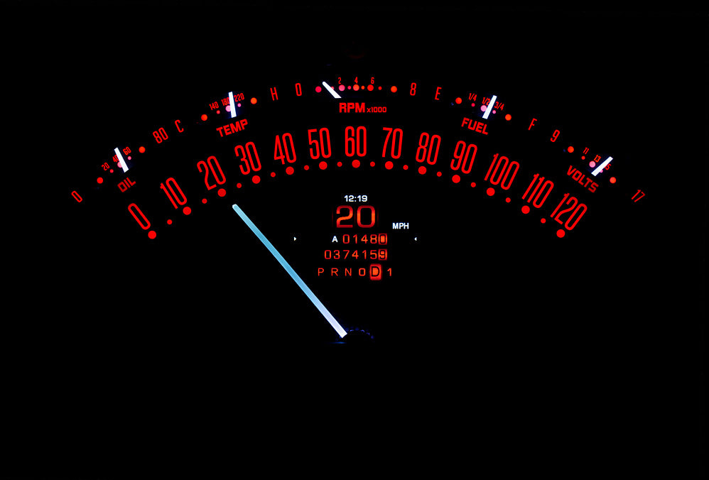 1955-56 Chevy Car RTX Instruments