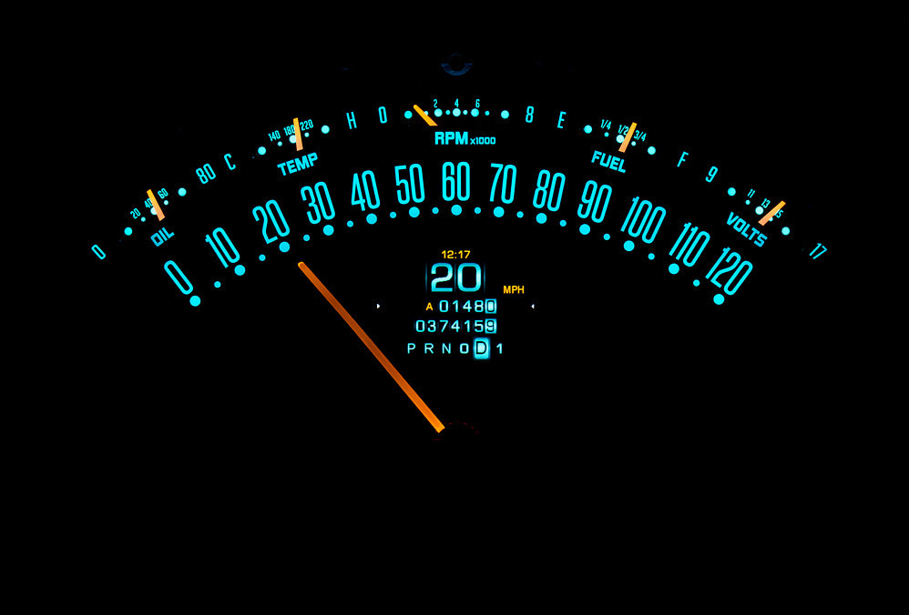 1955-56 Chevy Car RTX Instruments