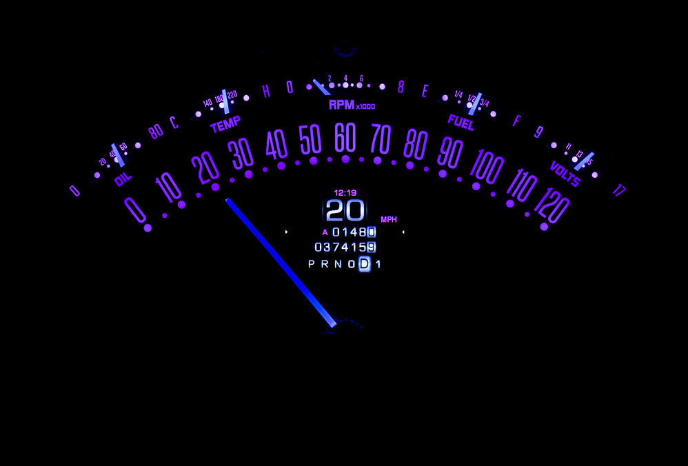 1955-56 Chevy Car RTX Instruments
