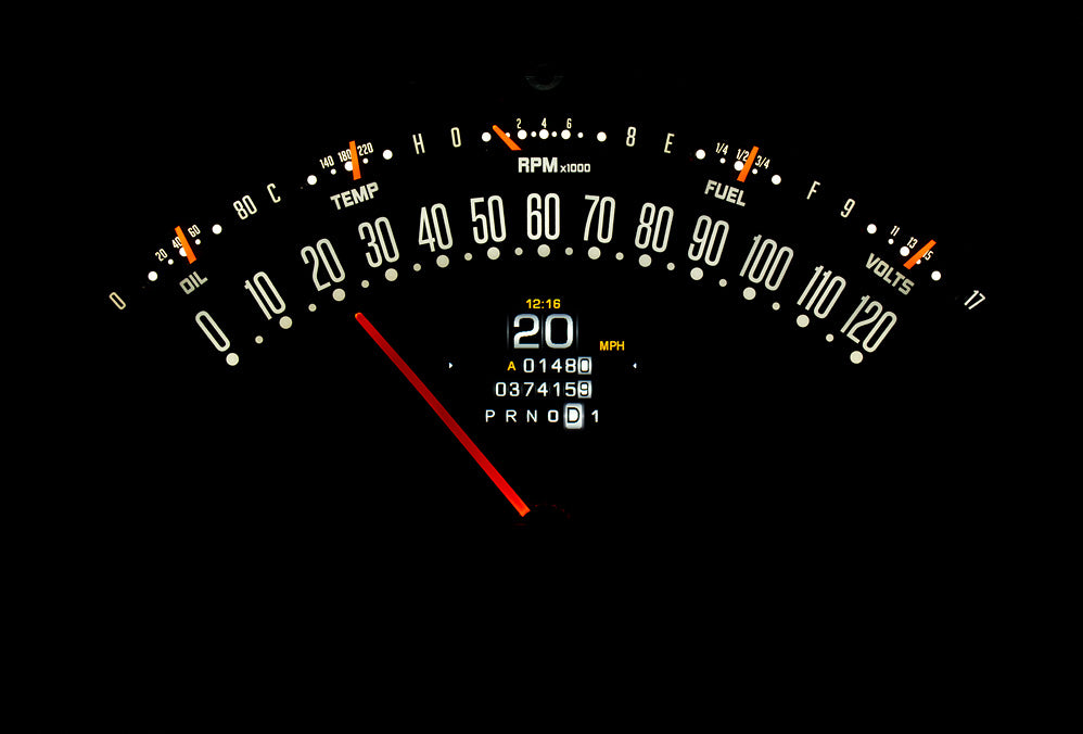 1955-56 Chevy Car RTX Instruments