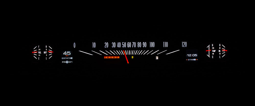 1966-67 Chevy Chevelle/ El Camino Dakota Digital RTX Instruments