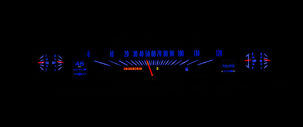 1966-67 Chevy Chevelle/ El Camino Dakota Digital RTX Instruments