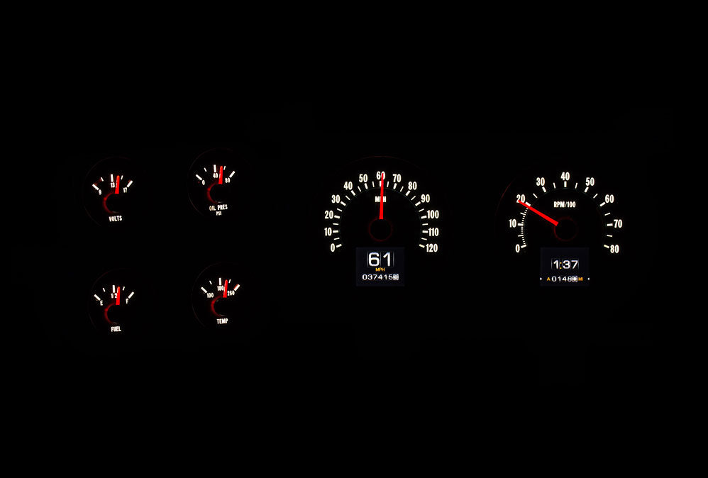1973-87 Chevy Pickup, 1973-91 Blazer, GMC Jimmy & Suburbans, RTX Instruments