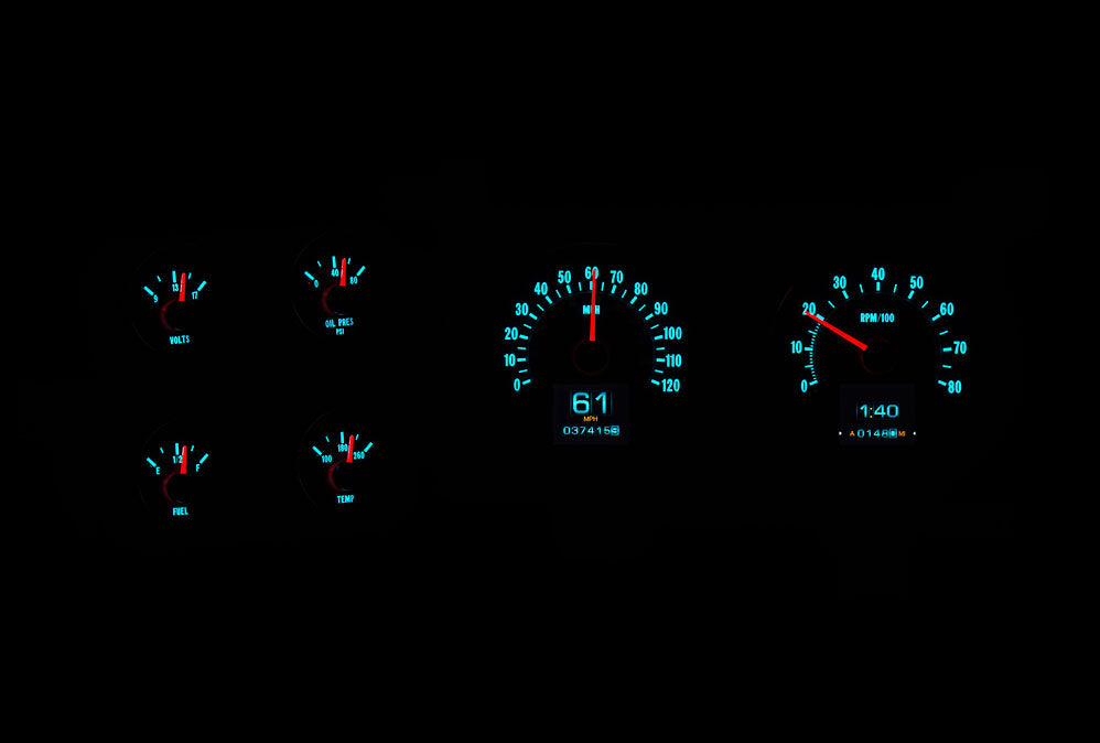 1973-87 Chevy Pickup, 1973-91 Blazer, GMC Jimmy & Suburbans, RTX Instruments